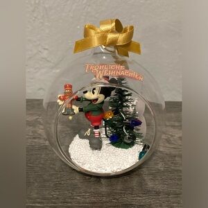 Disney Parks Epcot Germany Mickey Mouse Christmas Ornament